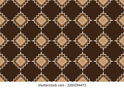 Fondo vectorial geométrico con elementos étnicos tribales sacrales. Tradicionales triángulos formas geométricas gitanas sprites temas tribales tejido de vestir tapiz impresión