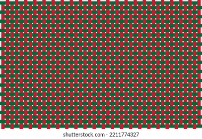 Geometrischer Vektorhintergrund mit sakralen ethnischen Elementen. Traditionelle dreieckige geometrische Formen der Zigeuner formen Sprites Tribal-Themen Bekleidung Stofftapezierdruck
