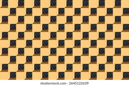 Geometric vector background with sacral tribal ethnic elements. Traditional triangles gypsy geometric forms sprites tribal themes apparel fabric tapestry print