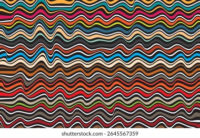 Geometric vector background with sacral tribal ethnic elements. Traditional triangles gypsy geometric forms sprites tribal themes apparel fabric tapestry print