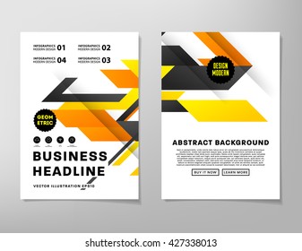 Geometric Vector Background. Triangles Pattern Design for Business Presentations, Application Cover and Web Site Design