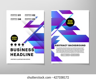 Geometric Vector Background. Triangles Pattern Design for Business Presentations, Application Cover and Web Site Design