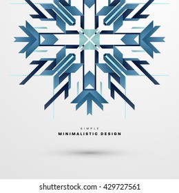 Geometric Vector Background. Triangles Pattern Background for Business Presentations, Application Cover and Web Site Design.