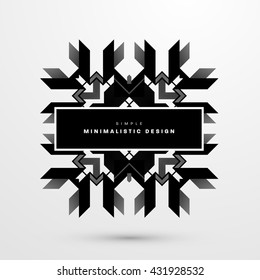 Fondo del vector geométrico. Fondo del patrón de triángulos para presentaciones empresariales, cubierta de aplicaciones y diseño de sitios web