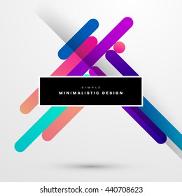 Geometric Vector Background. Triangles Pattern for Business Presentations, Application Cover and Web Site Design
