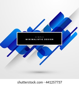 Geometric Vector Background. Triangles Pattern for Business Presentations, Application Cover and Web Site Design