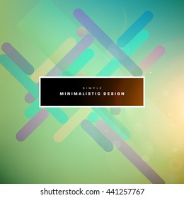 Geometric Vector Background. Triangles Pattern for Business Presentations, Application Cover and Web Site Design