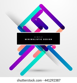 Geometric Vector Background. Triangles Pattern for Business Presentations, Application Cover and Web Site Design