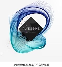 Geometric Vector Background. Triangles Pattern for Business Presentations, Application Cover and Web Site Design.