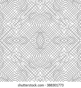 Geometric vector black and white vector ornament. Vector seamless pattern. Modern stylish texture. Repeating geometric background with squares and rhombus.