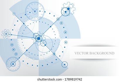 geometric vector cogwheel circle shape