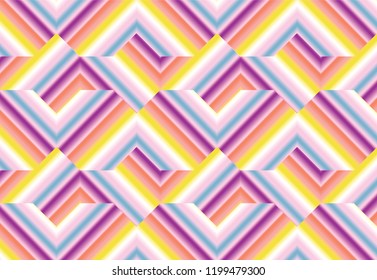 geometric vector colorful background