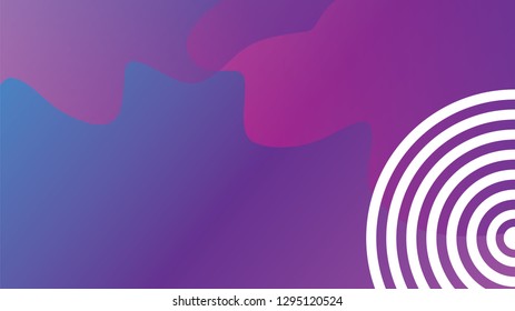 Geometric vector design with a circle theme and combine two colors and liquid design as a sweetener in the design background. EPS EPS 10.
