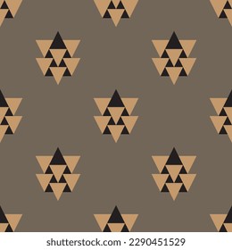 Geometric vector design as seamless pattern design.