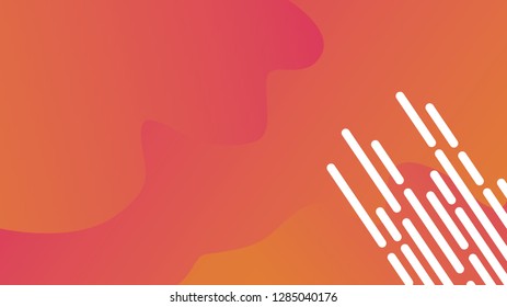 Geometric vector design with striped themes and combining two colors and liquid design as a sweetener in the design background. Vector EPS 10.