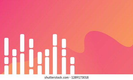 Geometric vector design with striped themes and combining two colors and liquid design as a sweetener in the design background. Vector EPS 10.