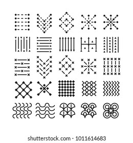 geometric vector icon , ornament