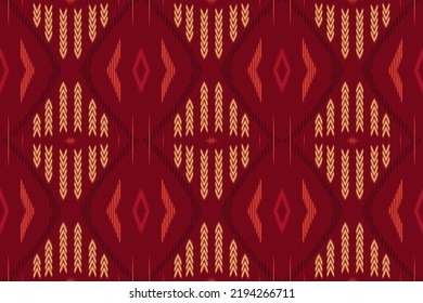 Patrón de ikat vectorial geométrico. diseño de patrones tradicionales en el estilo tribal, folclórico, mexicano-africano. Impresión de ornamentos de arte geométrico azteca. Diseño de alfombras, papel pintado, ropa, envoltura, tela