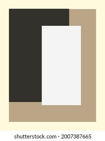 Geometric vector illustration background minimalistic