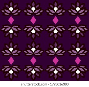 Ilustración vectorial geométrica. La naturaleza de flujo curvado inspiró un patrón sin fisuras. Diseño multicolor para camisetas, textiles, bordados, papel pintado, papel pintado, joyería.