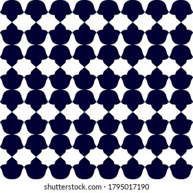 Geometric vector illustration. Curved flowing nature inspired seamless pattern. Mosaic multi color design for T-shirts, textile, embroidery, wallpaper, print, jewelry.
