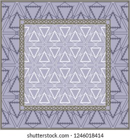 Geometric . Vector illustration. design for printing, presentation, textile industry.