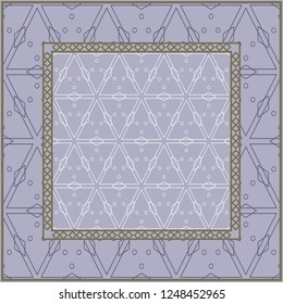 Geometric . Vector illustration. design for printing, presentation, textile industry.