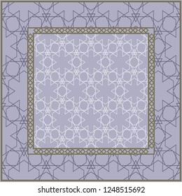 Geometric . Vector illustration. design for printing, presentation, textile industry.
