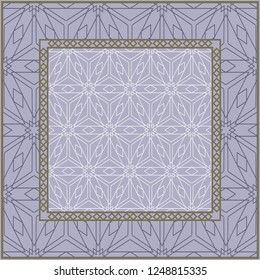 Geometric . Vector illustration. design for printing, presentation, textile industry.