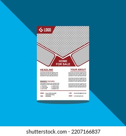 Geometric Vector layout design template for fitness Flyer . Cover modern layout, annual report, poster, flyer in A4 with colorful triangles.