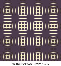 Geometric Vector Line Art Illustration. A Modern Seamless Pattern for Home Decor and Textiles.
