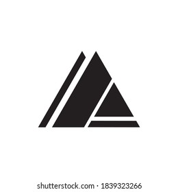 Geometric vector line icon. Nature tatto vector illustration logo. Modern design.