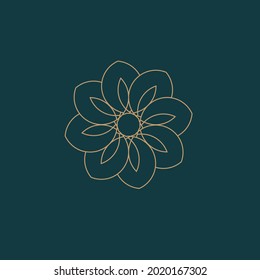 geometric vector logo designs for brand 