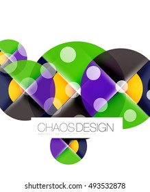 Geometric vector modern abstract background