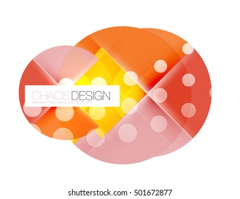 Geometric vector modern abstract background