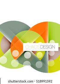 Geometric vector modern abstract background