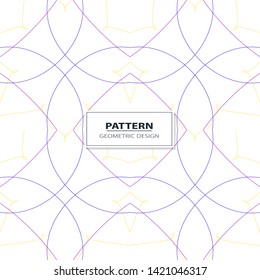 geometric vector ornament seamless pattern