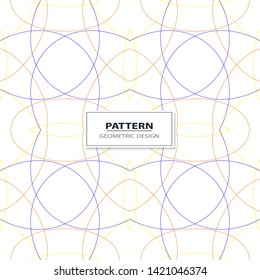 geometric vector ornament seamless pattern