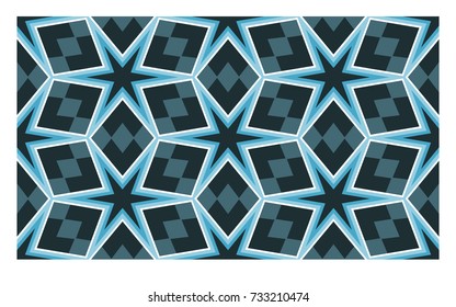 Geometric vector pattern