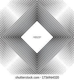 Geometric vector pattern. Abstract line texture. Vector boxes background. Stroke square frame. Creative Design Templates. illustration eps 10.