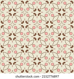 Geometric vector pattern. Abstract seamless ornamental design. Abstract background.