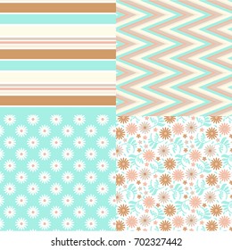 Geometric vector pattern. Abstract striped texture. Can be used in textiles, for book design, website background