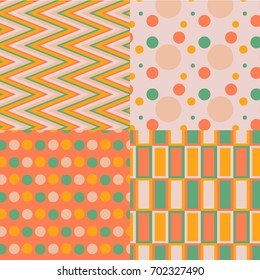 Geometric vector pattern. Abstract striped texture. Can be used in textiles, for book design, website background
