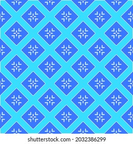 Patrón vectorial geométrico con colores Aquamarina y azul. ornamento abstracto para fondos de escritorio y fondo.