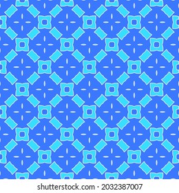 Patrón vectorial geométrico con colores Aquamarina y azul. ornamento abstracto para fondos de escritorio y fondo.