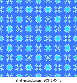 Patrón vectorial geométrico con colores Aquamarina y azul. ornamento abstracto para fondos de escritorio y fondo.