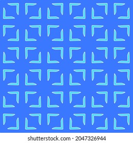 Patrón vectorial geométrico con colores Aquamarina y azul. ornamento abstracto para fondos de escritorio y fondo.