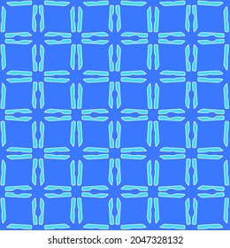 Patrón vectorial geométrico con colores Aquamarina y azul. ornamento abstracto para fondos de escritorio y fondo.