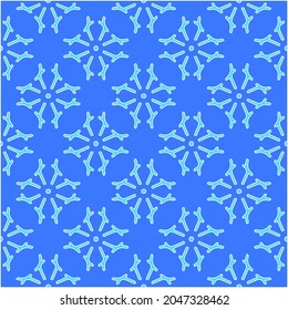 Patrón vectorial geométrico con colores Aquamarina y azul. ornamento abstracto para fondos de escritorio y fondo.