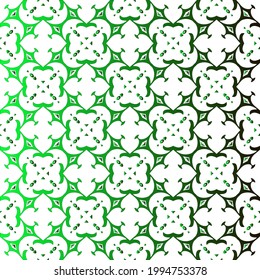 Geometric vector pattern with black and green gradient. simple ornament for wallpapers and backgrounds.